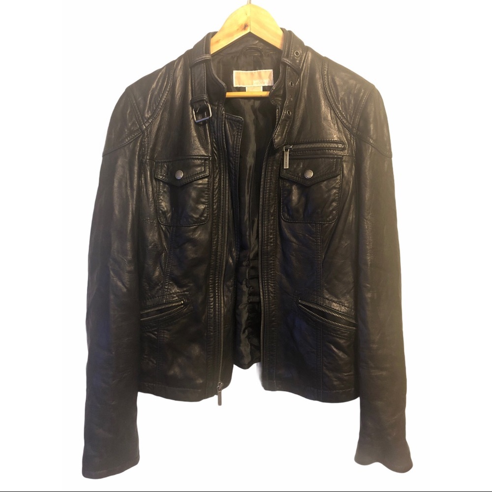 LEATHERJACKET Small Petite | MICHAEL Kors  | Buttery Soft-SP